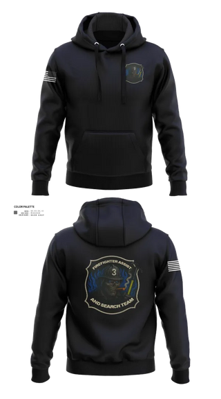 Hoodie, District 3 Fast, Fire Department, Teamtime, Team time, sublimation, custom sports apparel, team uniforms, spirit wear, spiritwear, sports uniforms, custom shirts, team store, custom team store, fundraiser sports, apparel fundraiser