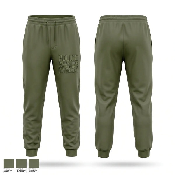 Sweatpants, Police - immigration and customs enforcement, Police, Teamtime, Team time, sublimation, custom sports apparel, team uniforms, spirit wear, spiritwear, sports uniforms, custom shirts, team store, custom team store, fundraiser sports, apparel fundraiser