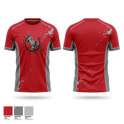 Bedford Junior High School Cross Country Soft Poly Tee Cotton Like Feel - 1