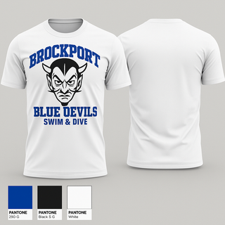 Short Sleeve Performance Shirt, Brockport Blue Devils Swim & Dive, Swimming, Teamtime, Team time, sublimation, custom sports apparel, team uniforms, spirit wear, spiritwear, sports uniforms, custom shirts, team store, custom team store, fundraiser sports, apparel fundraiser