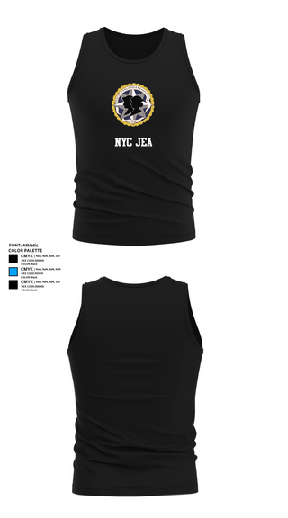 Tank Top, NYC JEA, , Teamtime, Team time, sublimation, custom sports apparel, team uniforms, spirit wear, spiritwear, sports uniforms, custom shirts, team store, custom team store, fundraiser sports, apparel fundraiser