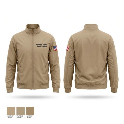 Windbreaker, Callahan County Sheriff's Office, Police, Teamtime, Team time, sublimation, custom sports apparel, team uniforms, spirit wear, spiritwear, sports uniforms, custom shirts, team store, custom team store, fundraiser sports, apparel fundraiser