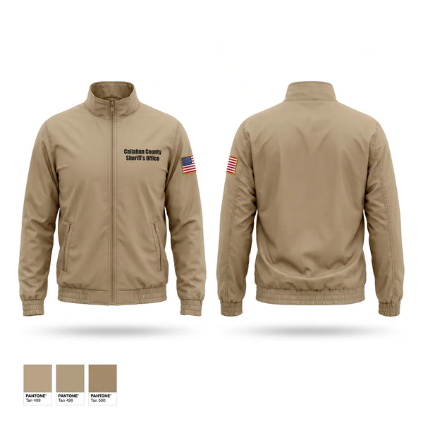 Windbreaker, Callahan County Sheriff's Office, Police, Teamtime, Team time, sublimation, custom sports apparel, team uniforms, spirit wear, spiritwear, sports uniforms, custom shirts, team store, custom team store, fundraiser sports, apparel fundraiser