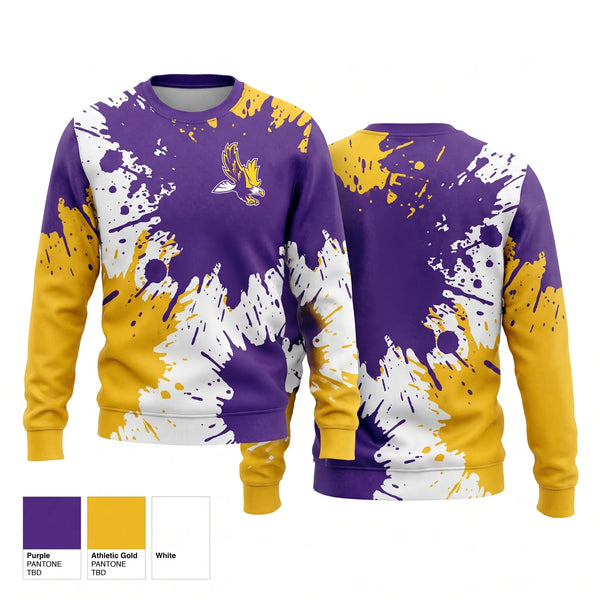 Crew Neck Sweatshirt, Eaton Eagles, Spirit Store, Teamtime, Team time, sublimation, custom sports apparel, team uniforms, spirit wear, spiritwear, sports uniforms, custom shirts, team store, custom team store, fundraiser sports, apparel fundraiser