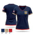 Engine Company 4 Women's Short Sleeve V-neck Shirt - 1