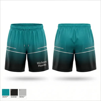 Hickory Hawks 2026307 Athletic Shorts With Pockets - 1