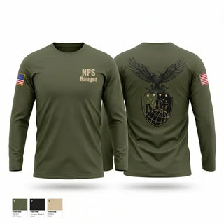 Long Sleeve Performance Shirt, NPS Ranger, Police, Teamtime, Team time, sublimation, custom sports apparel, team uniforms, spirit wear, spiritwear, sports uniforms, custom shirts, team store, custom team store, fundraiser sports, apparel fundraiser