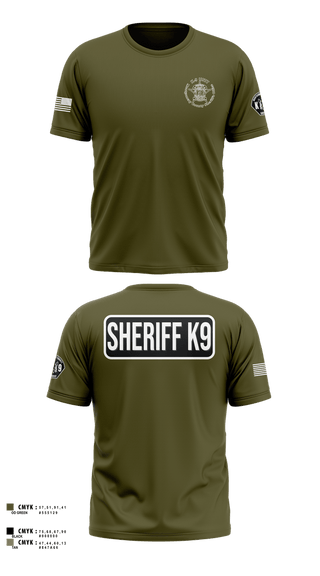 Short Sleeve Performance Shirt, Montgomery County Sheriff’s Office K9 Unit, Police, Teamtime, Team time, sublimation, custom sports apparel, team uniforms, spirit wear, spiritwear, sports uniforms, custom shirts, team store, custom team store, fundraiser sports, apparel fundraiser