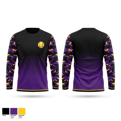 Diamonds of Talladega Long Sleeve Performance Shirt 1