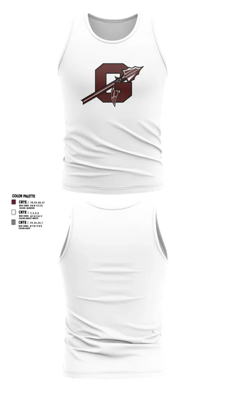Tank Top, Ganado, Spirit Store, Teamtime, Team time, sublimation, custom sports apparel, team uniforms, spirit wear, spiritwear, sports uniforms, custom shirts, team store, custom team store, fundraiser sports, apparel fundraiser