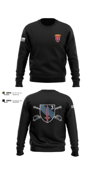 Crew Neck Sweatshirt, 5th SFAB, , Teamtime, Team time, sublimation, custom sports apparel, team uniforms, spirit wear, spiritwear, sports uniforms, custom shirts, team store, custom team store, fundraiser sports, apparel fundraiser