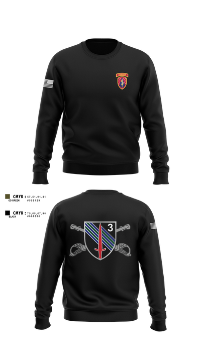3rd SQDN, 5th SFAB Crew Neck Sweatshirt - 2