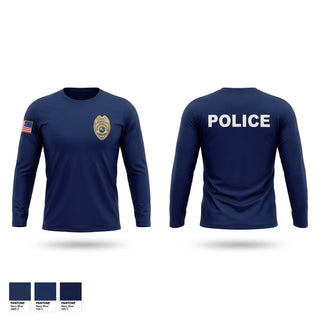 Long Sleeve Performance Shirt, , Police, Teamtime, Team time, sublimation, custom sports apparel, team uniforms, spirit wear, spiritwear, sports uniforms, custom shirts, team store, custom team store, fundraiser sports, apparel fundraiser