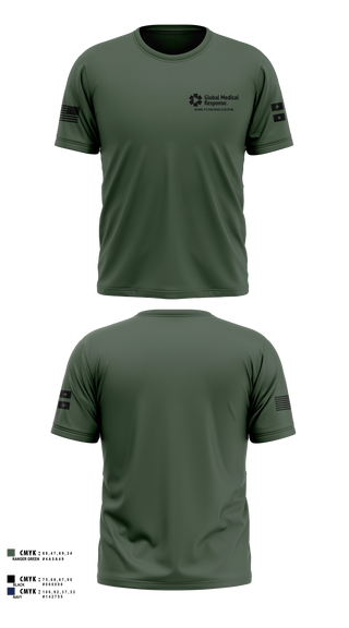 Old School Cotton Shirt, GMR Georgia Honor Guard, EMS/EMT, Teamtime, Team time, sublimation, custom sports apparel, team uniforms, spirit wear, spiritwear, sports uniforms, custom shirts, team store, custom team store, fundraiser sports, apparel fundraiser