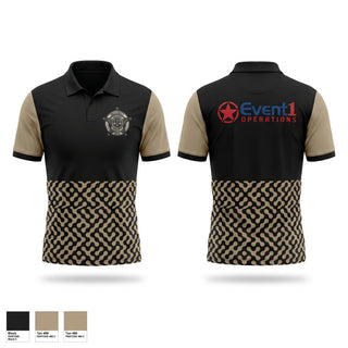 Short Sleeve Performance Polo, Event 1 Operations, , Teamtime, Team time, sublimation, custom sports apparel, team uniforms, spirit wear, spiritwear, sports uniforms, custom shirts, team store, custom team store, fundraiser sports, apparel fundraiser