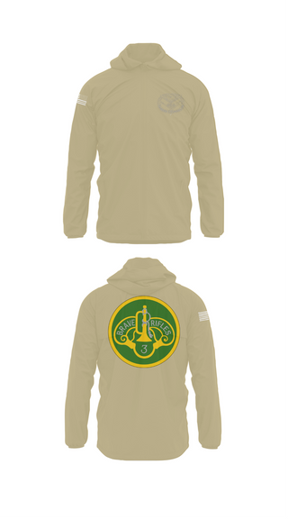 Windbreaker, 3d Cavalry Regiment, Army, Teamtime, Team time, sublimation, custom sports apparel, team uniforms, spirit wear, spiritwear, sports uniforms, custom shirts, team store, custom team store, fundraiser sports, apparel fundraiser