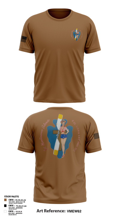 B Co. 1/114th polo Short Sleeve Performance Shirt - 1