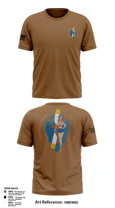 Short Sleeve Performance Shirt, B Co. 1/114th polo, Army, Teamtime, Team time, sublimation, custom sports apparel, team uniforms, spirit wear, spiritwear, sports uniforms, custom shirts, team store, custom team store, fundraiser sports, apparel fundraiser