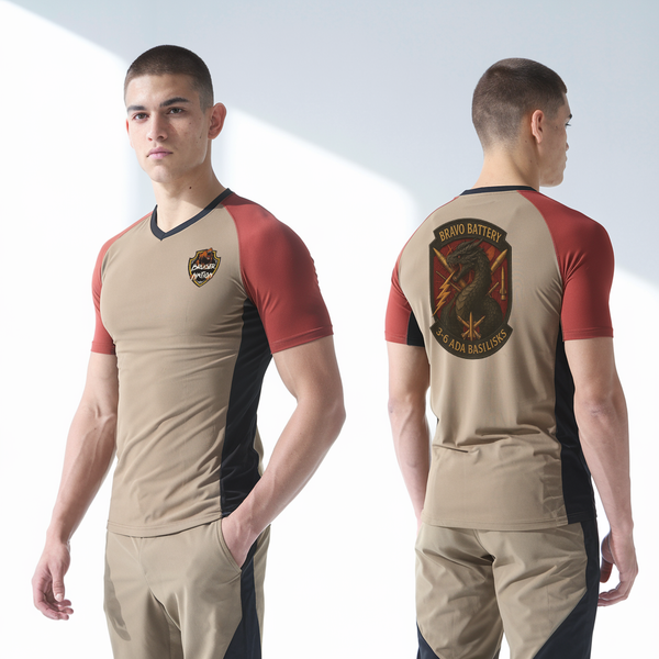 Old School Cotton Feel Shirt, Bravo 3-6 ADA, Army, Teamtime, Team time, sublimation, custom sports apparel, team uniforms, spirit wear, spiritwear, sports uniforms, custom shirts, team store, custom team store, fundraiser sports, apparel fundraiser