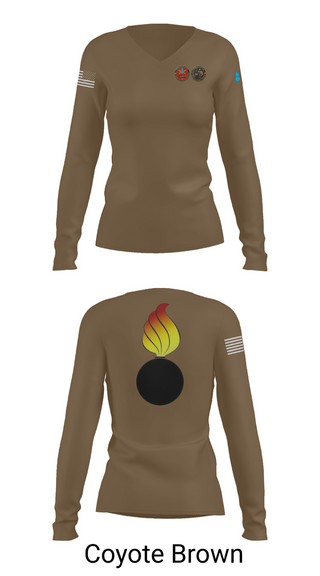 Womens Long Sleeve Vneck Shirt, RTS-M FT. HOOD, , Teamtime, Team time, sublimation, custom sports apparel, team uniforms, spirit wear, spiritwear, sports uniforms, custom shirts, team store, custom team store, fundraiser sports, apparel fundraiser