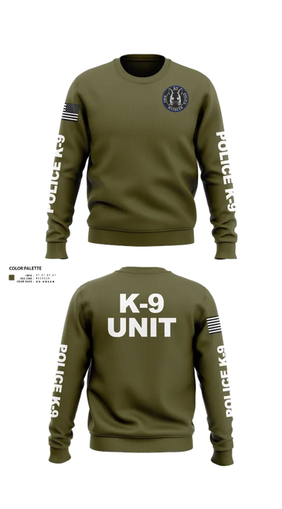 EPD K-9 87143983 Crew Neck Sweatshirt - 41