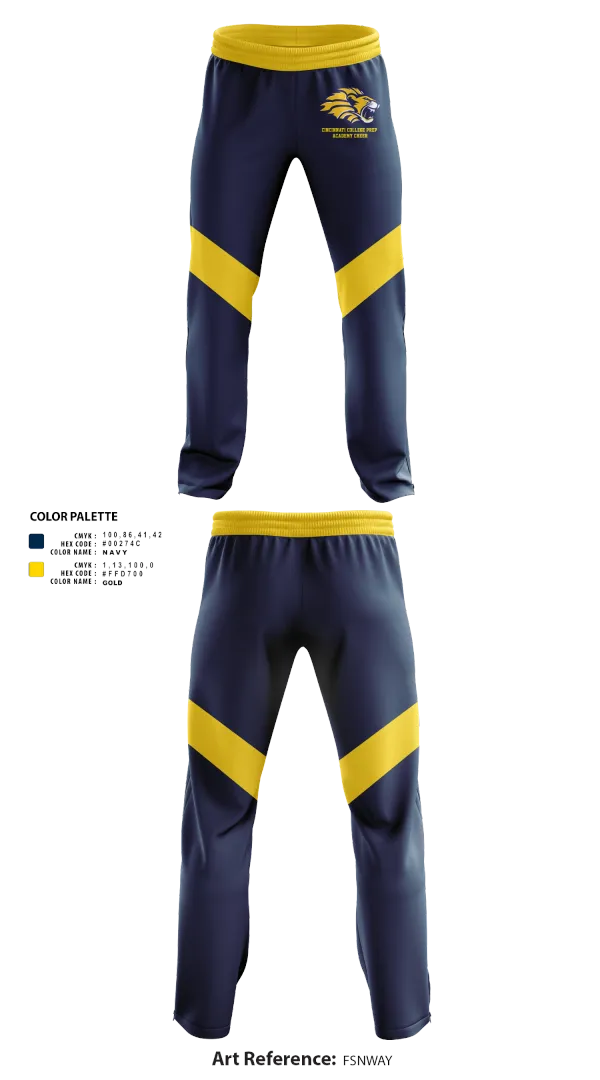 Sweatpants, Cincinnati College Prep Academy Cheer, Cheer, Teamtime, Team time, sublimation, custom sports apparel, team uniforms, spirit wear, spiritwear, sports uniforms, custom shirts, team store, custom team store, fundraiser sports, apparel fundraiser