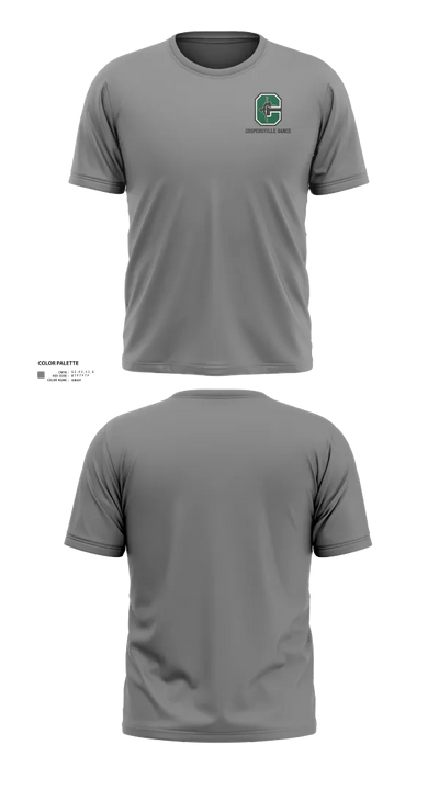 Coopersville Dance Team 93939428 Short Sleeve Performance Shirt - 22