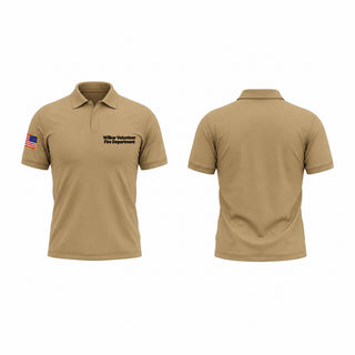 Short Sleeve Performance Polo, Wilbar Volunteer Fire Department, Fire Department, Teamtime, Team time, sublimation, custom sports apparel, team uniforms, spirit wear, spiritwear, sports uniforms, custom shirts, team store, custom team store, fundraiser sports, apparel fundraiser