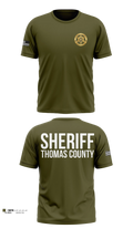 Thomas county sheriff's office Short Sleeve Performance Shirt - 103