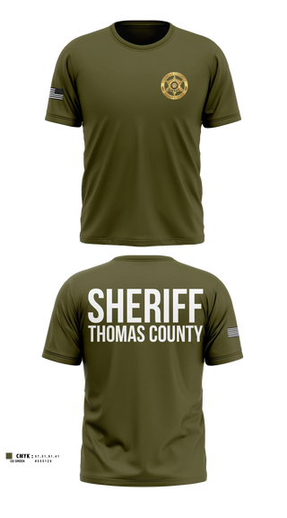 Old School Cotton Shirt, Thomas county sheriff's office, Police, Teamtime, Team time, sublimation, custom sports apparel, team uniforms, spirit wear, spiritwear, sports uniforms, custom shirts, team store, custom team store, fundraiser sports, apparel fundraiser