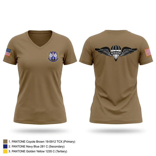 Womens Short Sleeve Vneck Shirt, 351SWTS, Air Force, Teamtime, Team time, sublimation, custom sports apparel, team uniforms, spirit wear, spiritwear, sports uniforms, custom shirts, team store, custom team store, fundraiser sports, apparel fundraiser