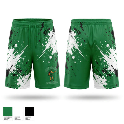 Lady Trojans Athletic Shorts With Pockets - 1
