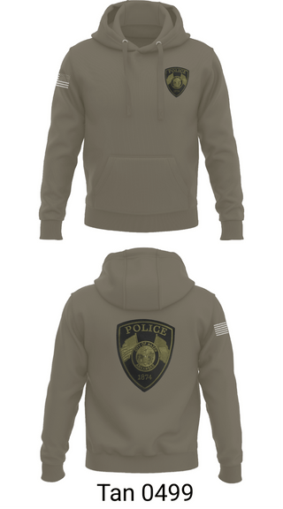 Hoodie, Hazen Police, Police, Teamtime, Team time, sublimation, custom sports apparel, team uniforms, spirit wear, spiritwear, sports uniforms, custom shirts, team store, custom team store, fundraiser sports, apparel fundraiser