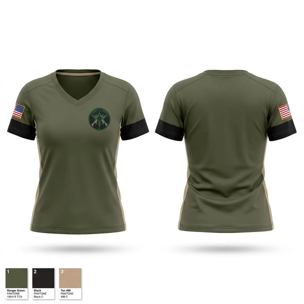 Womens Short Sleeve Vneck Shirt, Cedar County Sheriff Special Response Team, Police, Teamtime, Team time, sublimation, custom sports apparel, team uniforms, spirit wear, spiritwear, sports uniforms, custom shirts, team store, custom team store, fundraiser sports, apparel fundraiser
