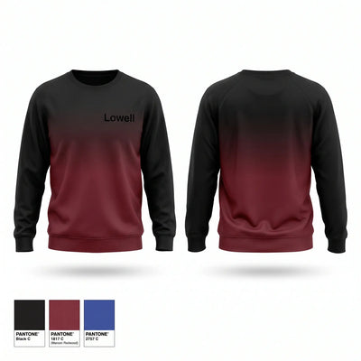 Lowell black Crew Neck Sweatshirt - 2