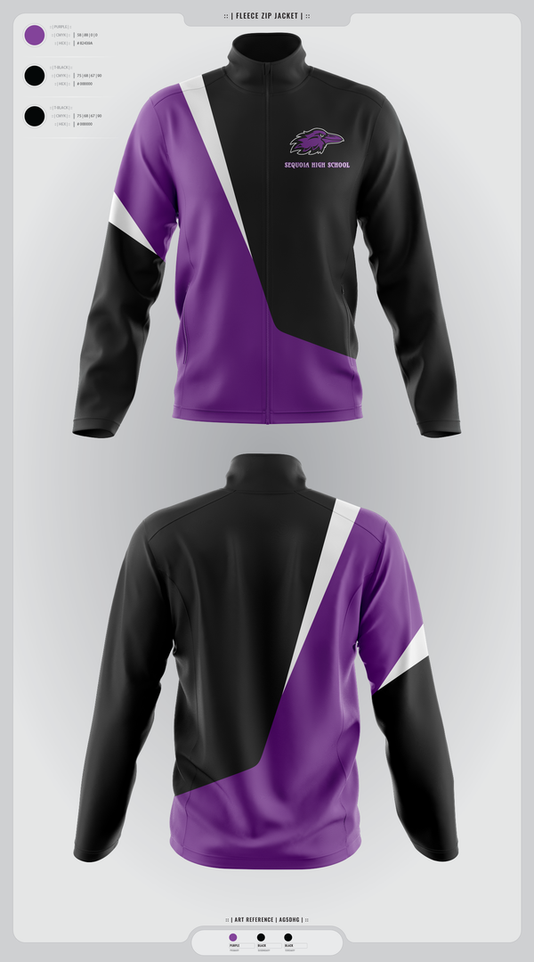 Fleece Jacket, Sequoia High School, , Teamtime, Team time, sublimation, custom sports apparel, team uniforms, spirit wear, spiritwear, sports uniforms, custom shirts, team store, custom team store, fundraiser sports, apparel fundraiser