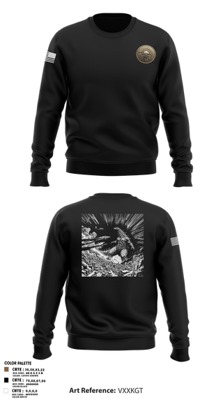 Crew Neck Sweatshirt, Vfa-147, Navy, Teamtime, Team time, sublimation, custom sports apparel, team uniforms, spirit wear, spiritwear, sports uniforms, custom shirts, team store, custom team store, fundraiser sports, apparel fundraiser