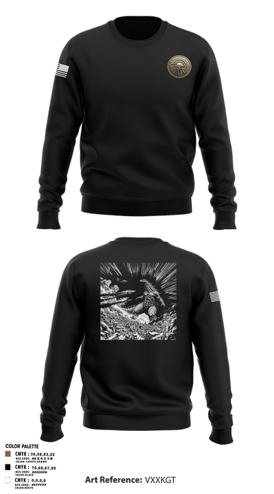Vfa-147 11634489 Crew Neck Sweatshirt - 3
