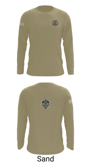 Long Sleeve Performance Shirt, 4-10 CAV 3 ABCT 4 ID, , Teamtime, Team time, sublimation, custom sports apparel, team uniforms, spirit wear, spiritwear, sports uniforms, custom shirts, team store, custom team store, fundraiser sports, apparel fundraiser