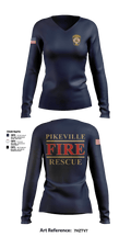 PFD 30197599 Women's Long Sleeve V-neck Shirt - 16