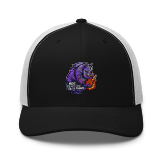 RBC Renegade Elite Rhinos Retro Trucker Hat | Yupoong 6606
