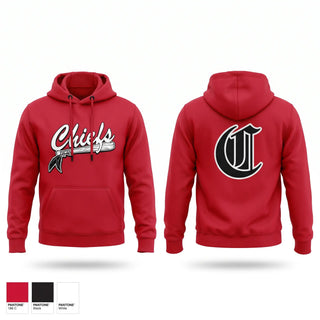 Hoodie, Chiefs, Baseball, Teamtime, Team time, sublimation, custom sports apparel, team uniforms, spirit wear, spiritwear, sports uniforms, custom shirts, team store, custom team store, fundraiser sports, apparel fundraiser
