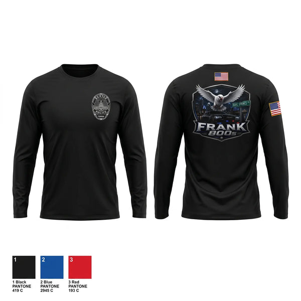 Long Sleeve Performance Shirt, Frank 800's, Police, Teamtime, Team time, sublimation, custom sports apparel, team uniforms, spirit wear, spiritwear, sports uniforms, custom shirts, team store, custom team store, fundraiser sports, apparel fundraiser