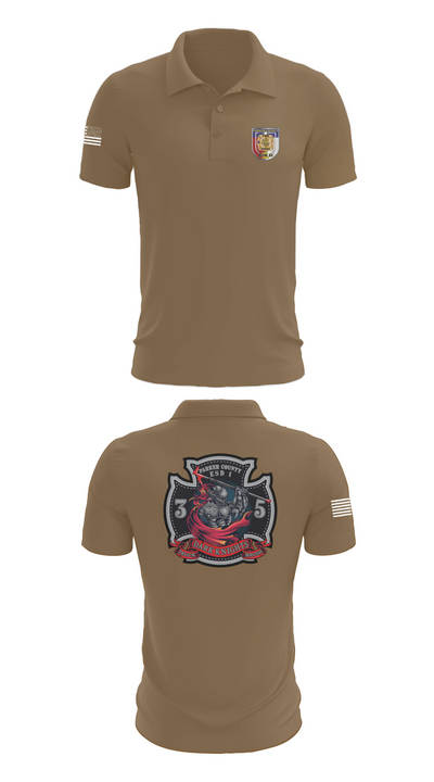 Truck 35 66296032 Short Sleeve Performance Polo - 7