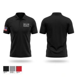 Short Sleeve Performance Polo, Henderson County Sheriff Department, Police, Teamtime, Team time, sublimation, custom sports apparel, team uniforms, spirit wear, spiritwear, sports uniforms, custom shirts, team store, custom team store, fundraiser sports, apparel fundraiser