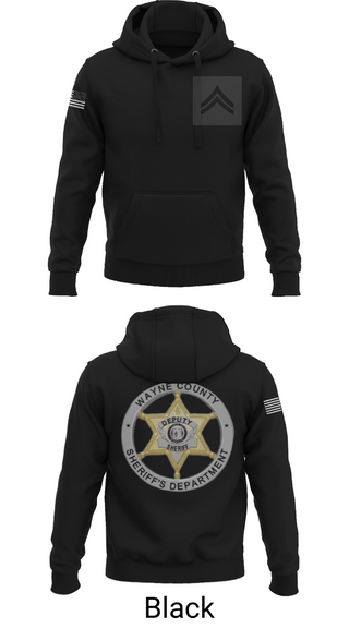 Hoodie, Wayne County Sheriff’s Department, Police, Teamtime, Team time, sublimation, custom sports apparel, team uniforms, spirit wear, spiritwear, sports uniforms, custom shirts, team store, custom team store, fundraiser sports, apparel fundraiser
