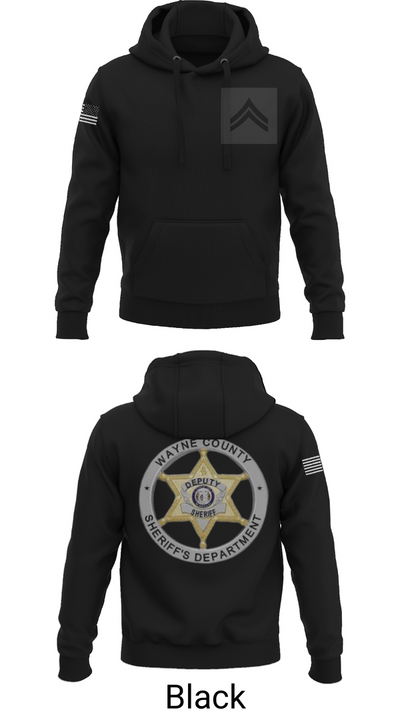 Wayne County Sheriff’s Department 8145507 Hoodie - 36