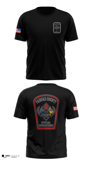 Old School Cotton Feel Shirt, Fairfax County Technical Rescue, Fire Department, Teamtime, Team time, sublimation, custom sports apparel, team uniforms, spirit wear, spiritwear, sports uniforms, custom shirts, team store, custom team store, fundraiser sports, apparel fundraiser