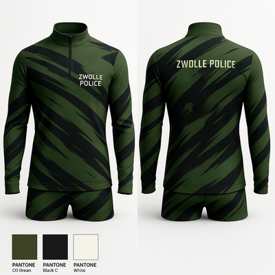 Zwolle Police 10712933 Quarter Zip Jacket - 1