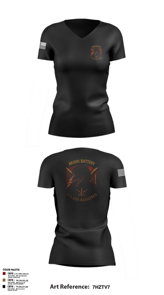 Womens Short Sleeve Vneck Shirt, Bravo 3-6 ADA, Army, Teamtime, Team time, sublimation, custom sports apparel, team uniforms, spirit wear, spiritwear, sports uniforms, custom shirts, team store, custom team store, fundraiser sports, apparel fundraiser